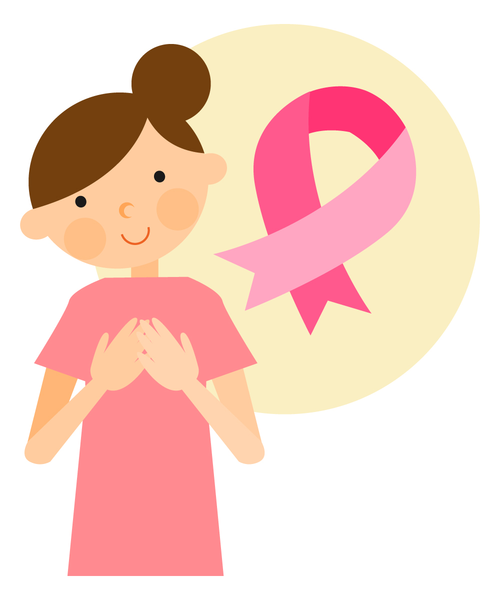 乳がんの既往歴がある女性の施術経過について