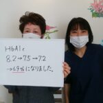 糖尿病を患うお客様の症例報告 その２