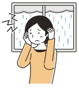 気象病の対策で耳を引っ張るアレ、実は・・・/赤磐市周匝/整体院ホーピスト